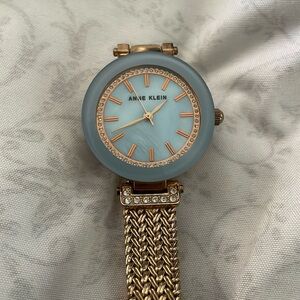 Anne Klein Blue and Gold Women's Watch